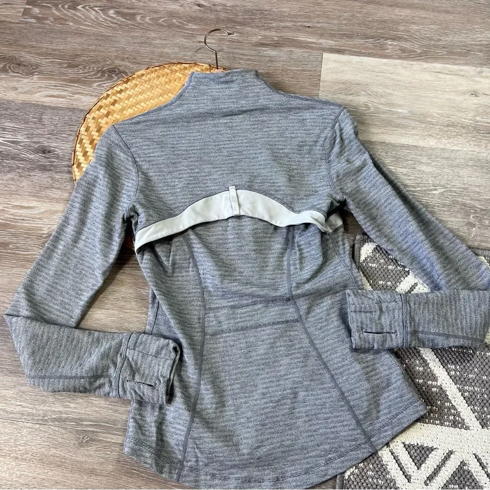 Lululemon define jacket‎ gray herringbone